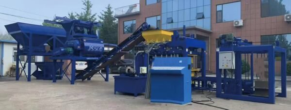 QT4-15 Hydraulic Automatic Concrete Cement Hollow Block Brick Making Machine