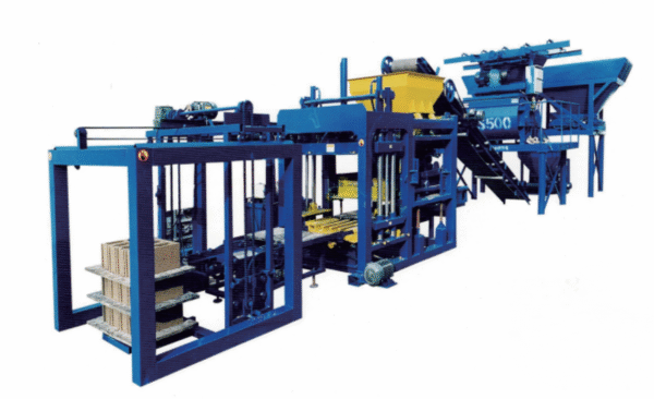 QT4-15 Hydraulic Automatic Concrete Cement Hollow Block Brick Making Machine