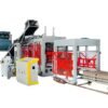QT6-15 Fully Automatic Hydraulic Concrete Cement Block Brick Making Machinery